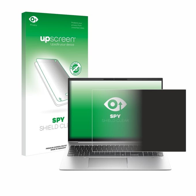 upscreen - privacy screenprotector voor HP EliteBook 845 G11 - Folie Beschermfolie Blauwlichtfilter