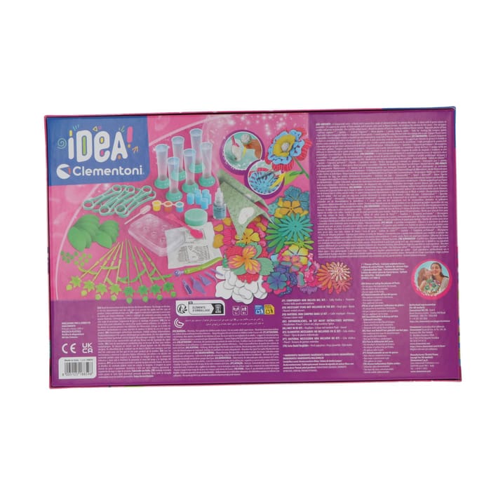 Clementoni iDea - Geurende bloemen maken - knutselspel - vanaf 7 jaar