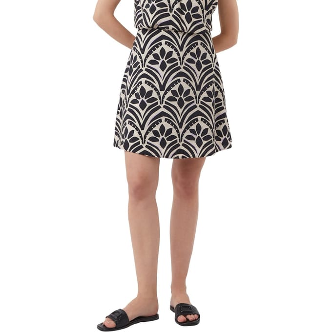 Comma Skirts Grey/black Taglia: 36 | Minigonne Outlet | Donna | Grigio