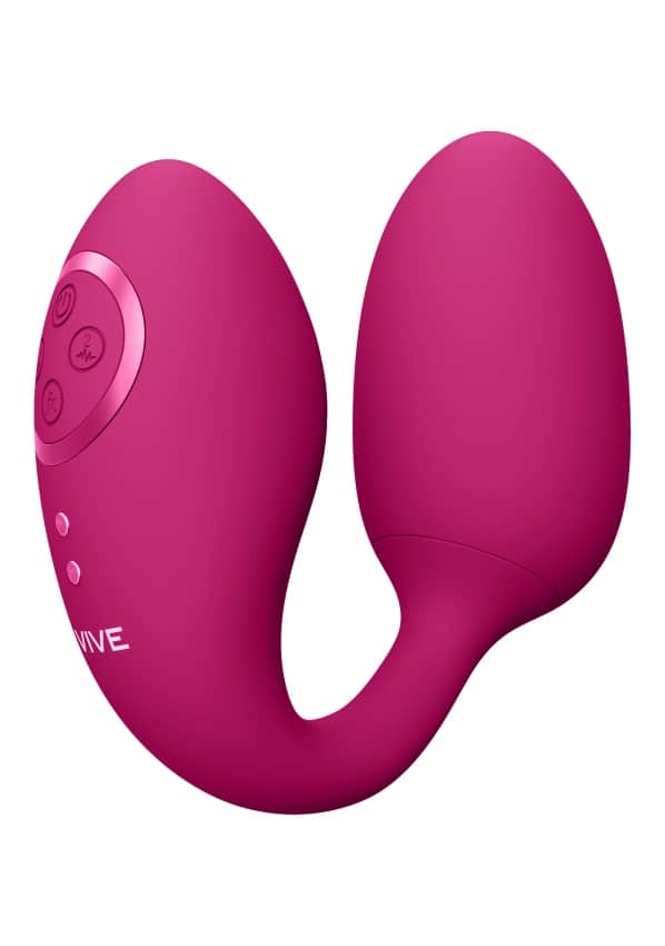 Vive Aika - Krachtig vibratie ei met afstandsbediening - Roze