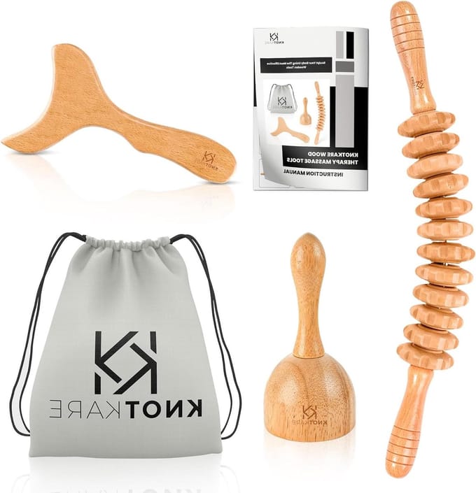 3 Stks Hout Therapie Massage Gereedschap Set