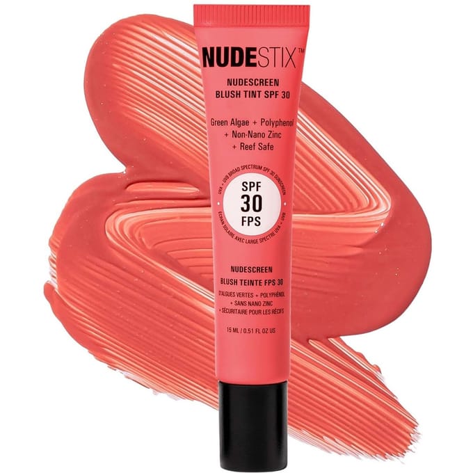 NUDESTIX Nudescreen Blush Tint SPF 30 15ml (Various Shades) - Strawberry Sunburst