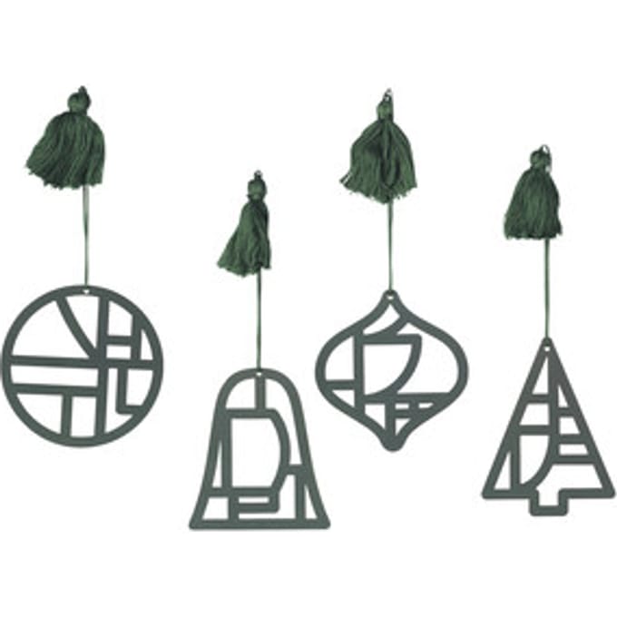 Kerst decoraties Broste Copenhagen FILI X4