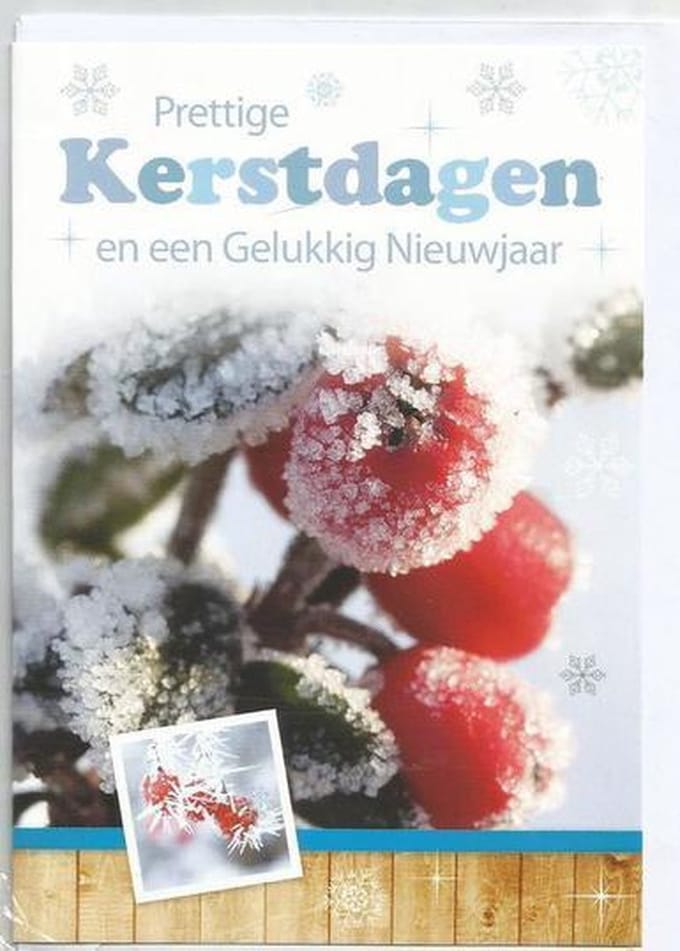 Kerstkaarten nr. 75  10 stuks