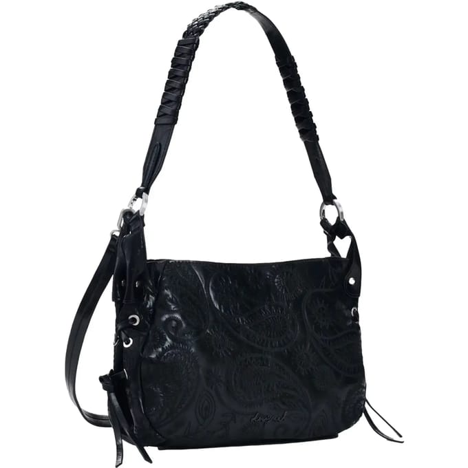 Desigual schoudertas Siroco Quincy Shoulder Bag Black zwart