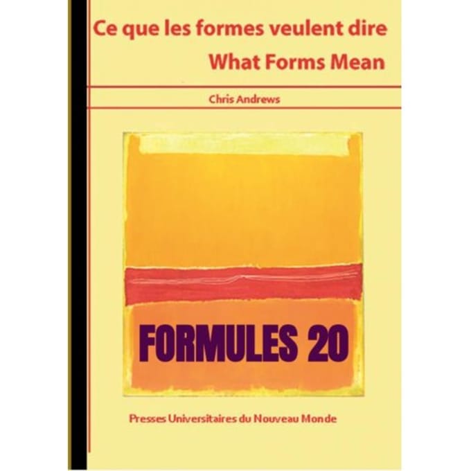 Formules 20 - Chris Andrews