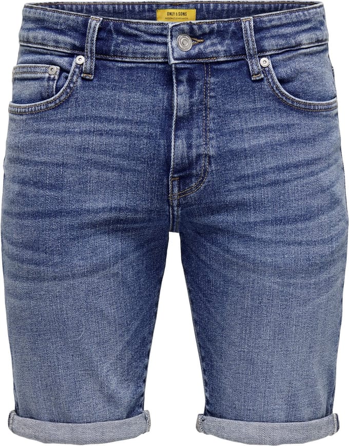 ONLY & SONS Denim shorts ONSPLY Mid waist Regular fit Shorts
