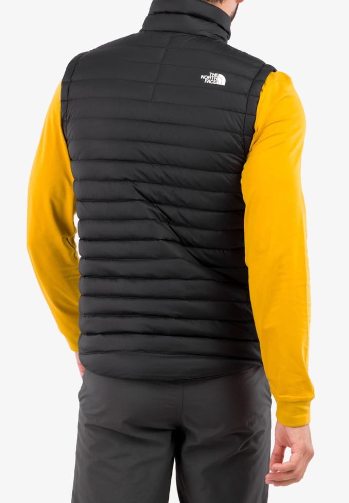THE NORTH FACE Heren stretch ganzendons vest TNF zwart