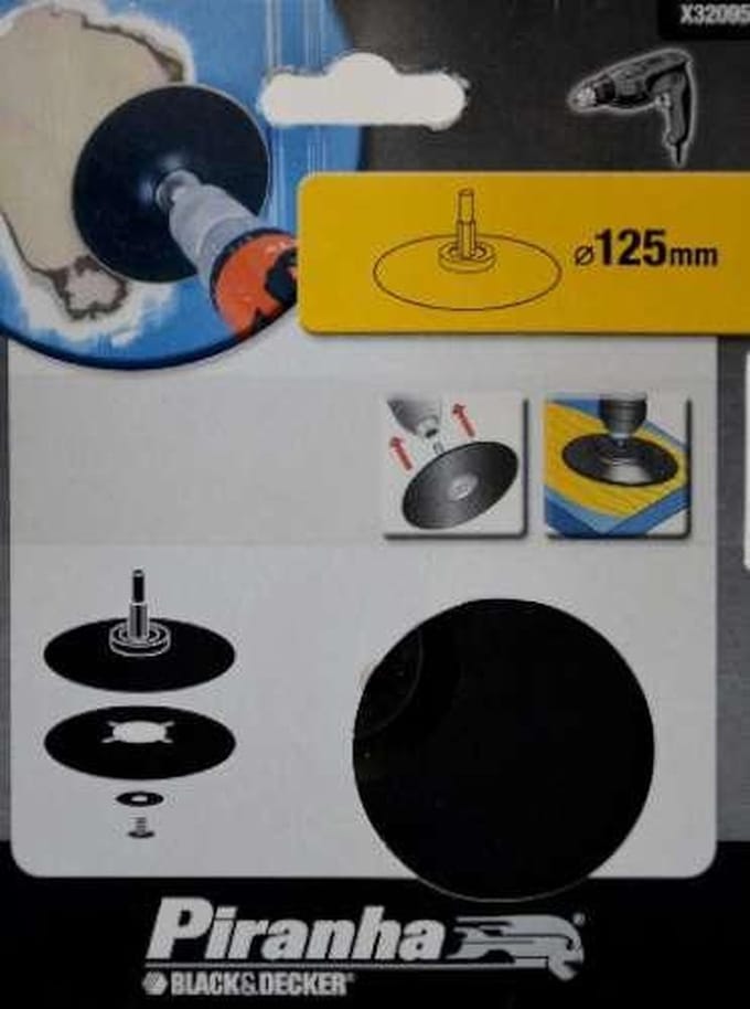 Flexibele bak voor boren Ø 125 mm X32095-XJ