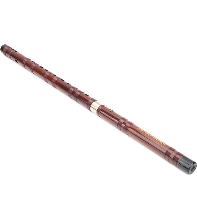 EKey Bamboe Fluit Geselecteerd Droog Bitter materiaal Traditioneel Dizi Instrument Set ZD02 brown
