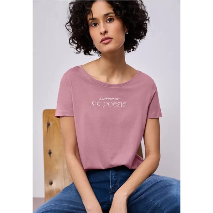 Shirt met tekst