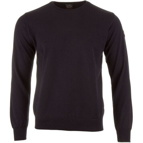 Paul & Shark Trui Merino Ronde Hals Navy / male