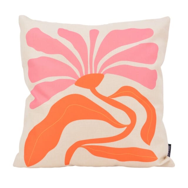 Gek op kussens! Sierkussen sunset bloom | 45 x 45 cm | katoen/linnen
