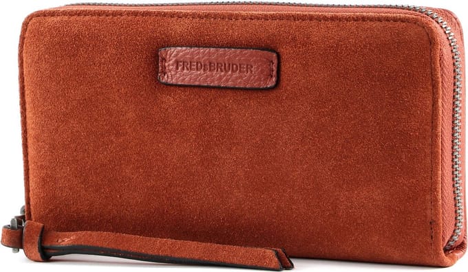 FREDsBRUDER Portemonnee Sylvin Wallet Brick Rood