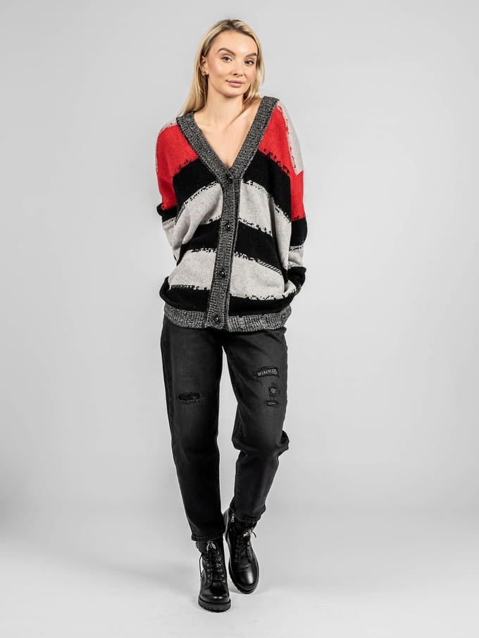 Pinko Cardigan Cabella Vrouw rood