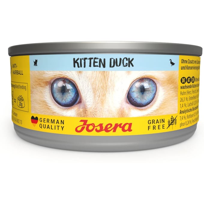 12x85g Josera Kitten Eend natvoer voor katten
