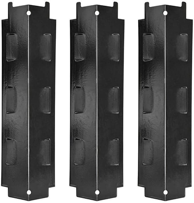 Grill verwarmingsplaten, 3-pack - Zwart