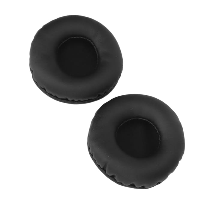 60mm Oorkussens Universeel Verbeteren Bass Vervanging Headset Oorkussens voor Headset Onderdeel black