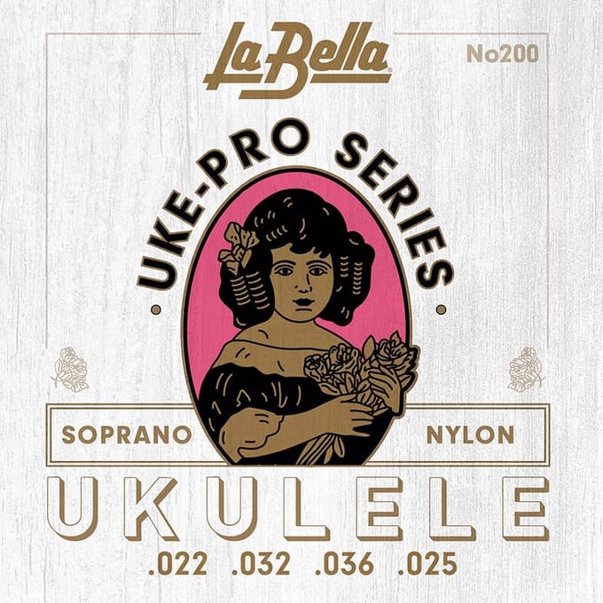 La Bella L-200 Uke-Pro Series Sopraan Ukulele Snarenset – Rectified Nylon