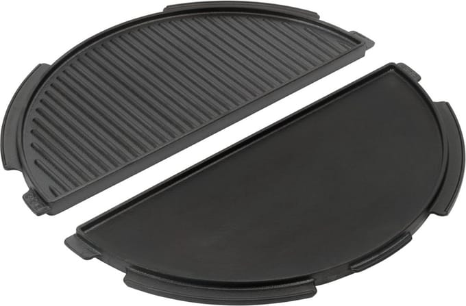 Big Green Egg - Half rond  - Gietijzeren - Bakplaat - Plancha