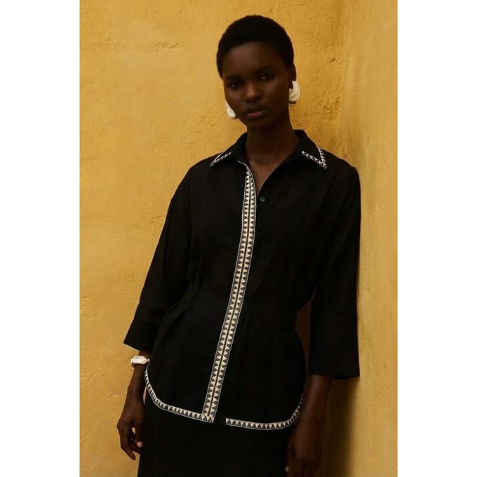 Devotion Twins Gaia Shirt Gaze Black Größe: S | Longsleeves Outlet | Damen | Schwarz