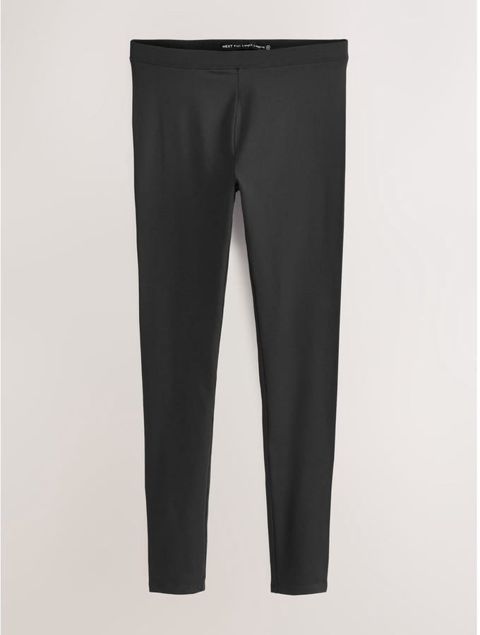 Next - Dames - Katoenen legging met hoge taille - Zwart