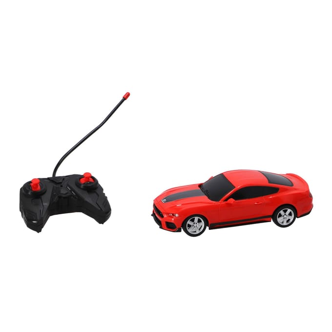 Ford - Radiografisch Bestuurbare Auto - 124 Mustang Mach 1 Rood