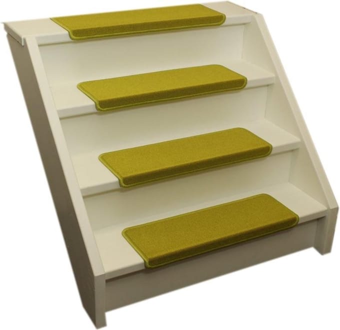 Trapmatten 15x Elite Fluor-Geel 65x22x3,5 Recht