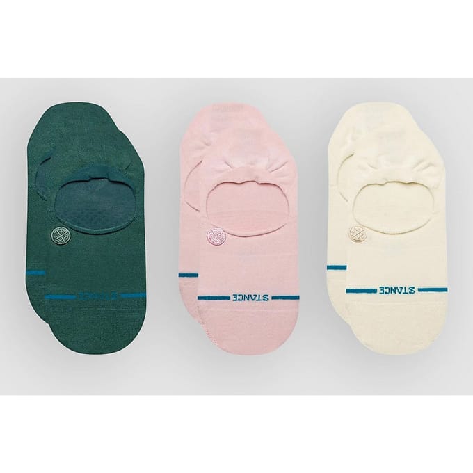 Stance Icon No Show 3 Pk Sokken patroon