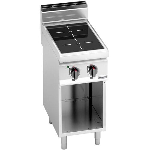GGM Gastro Infrarotherd - 6,4 kW - 2 Kochfelder Zilver