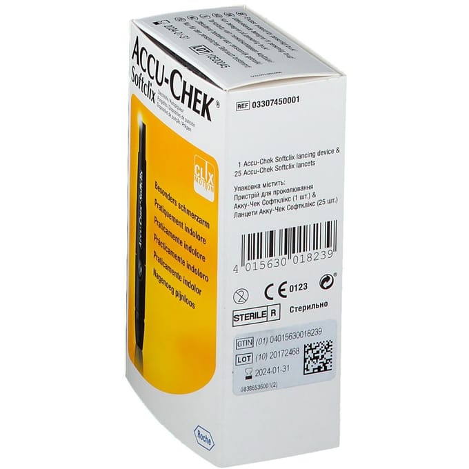 Softclix standard verpakking 1 Stiften