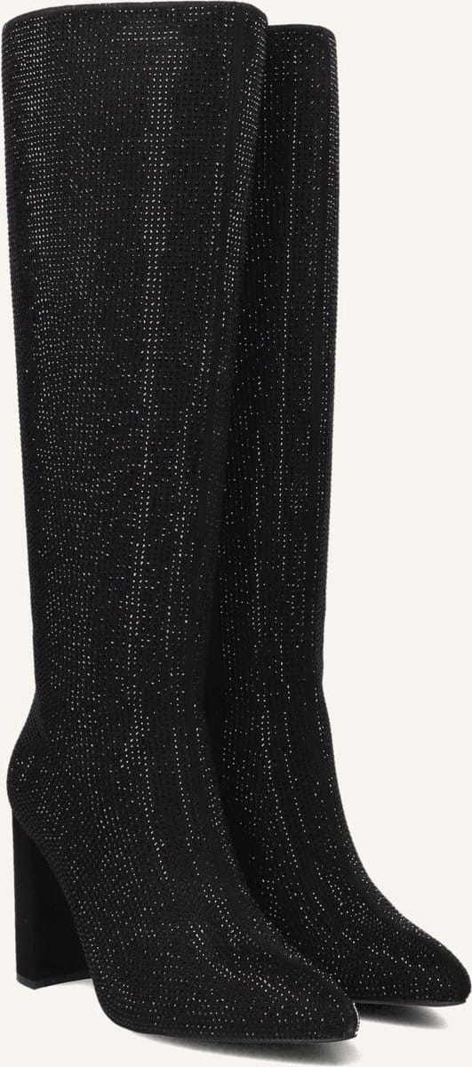 Omoda 0492-10 Laarzen - Textiel - Dames - Zwart - Maat 39