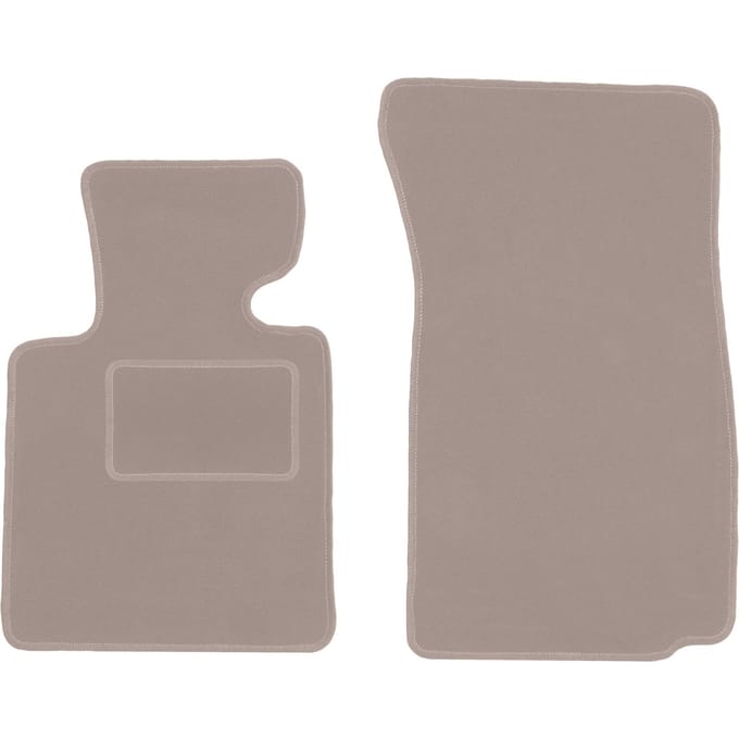 Beige veloursmatten voor: BMW Z4 E85 cabriolet (2002-2008)
