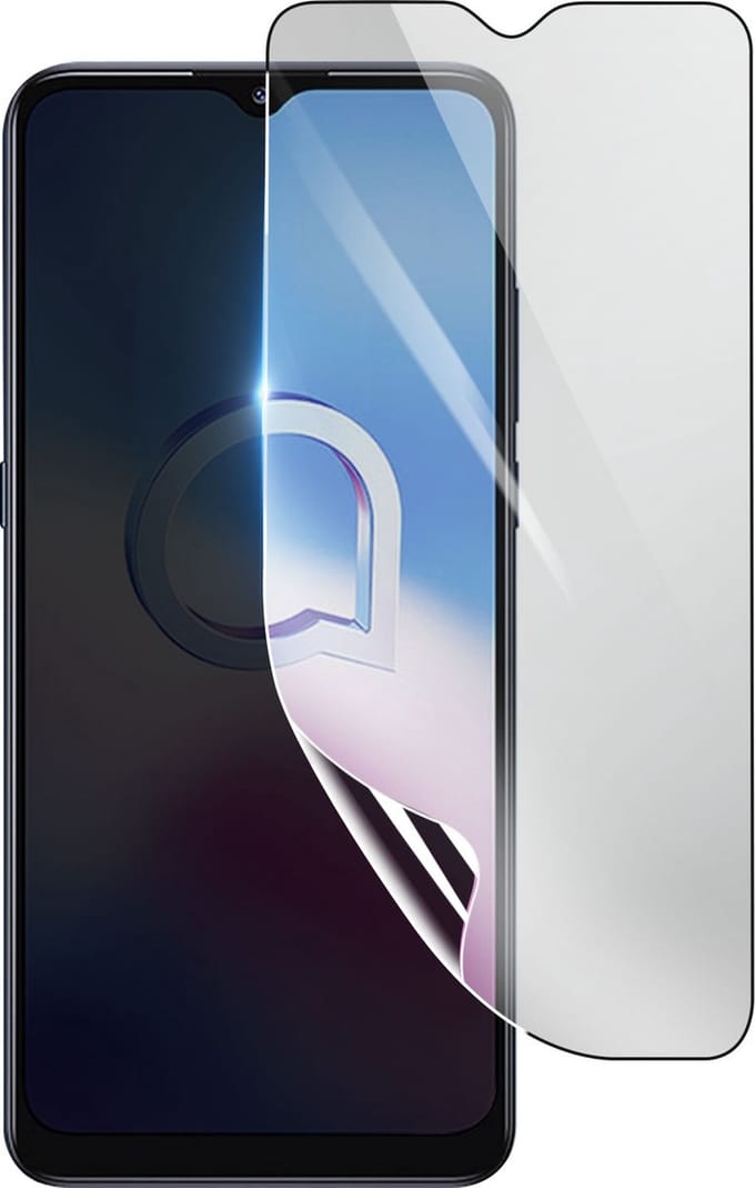3mk, Geschikt voor Alcatel 3X 2020, Schokbestendige Hydrogel Screenprotector, Transparant