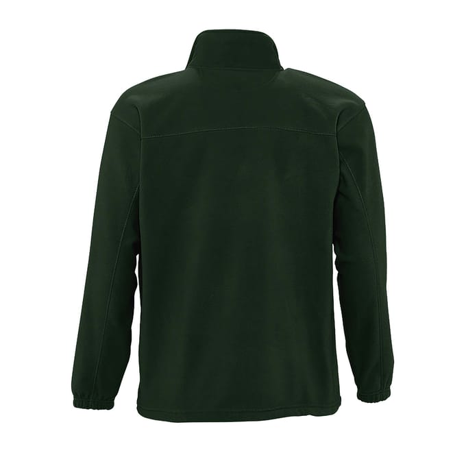 SOLS Heren North Full Zip Outdoor Fleece Jacket (Bosgroen)