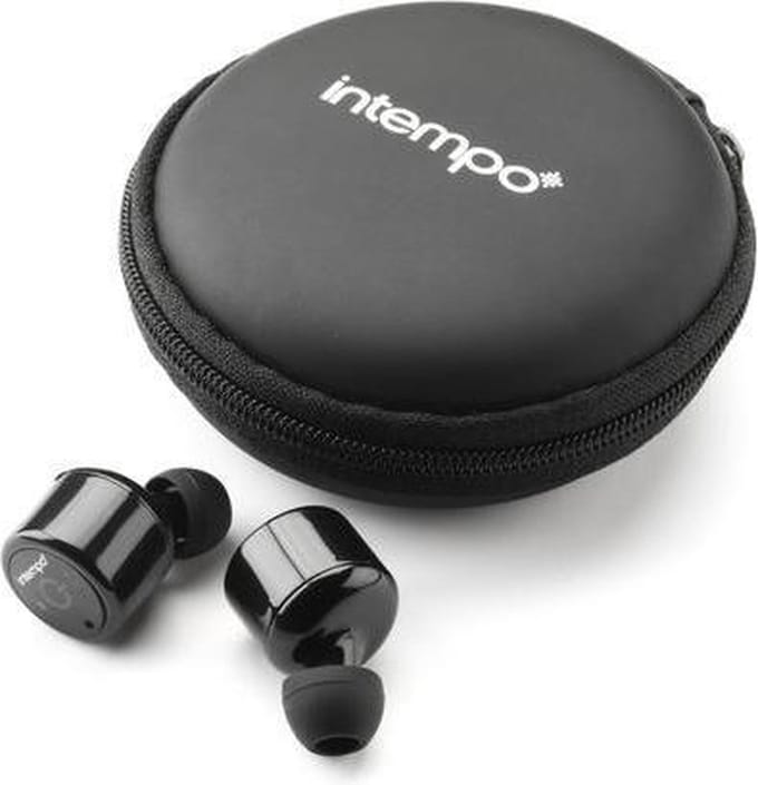 Intempo Draadloos Bluetooth Oortelefoon - voor sport - zwart