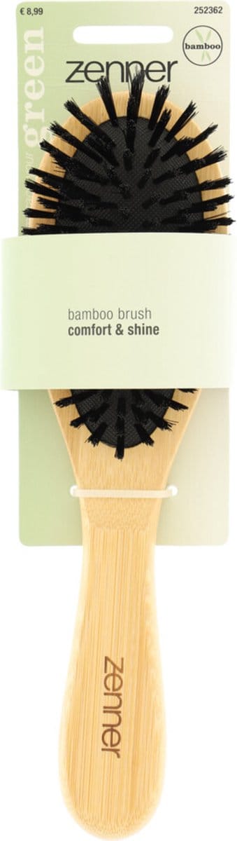 Zenner Haarborstel Bamboe Ovaal -
