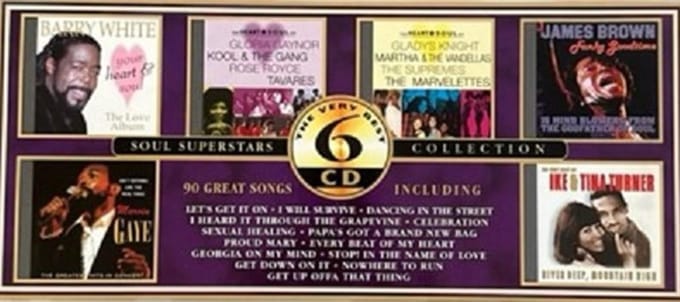 Various Artists - Soul Superstars Collection (6 CD)