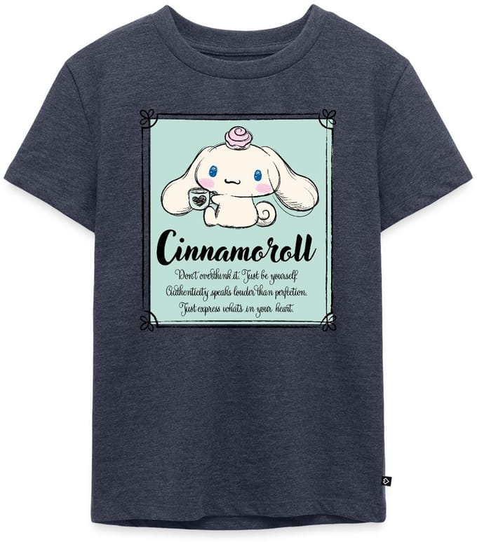Cinnamoroll Don't Overthink It. Just Be Yourself Premium T Shirt Kinderen