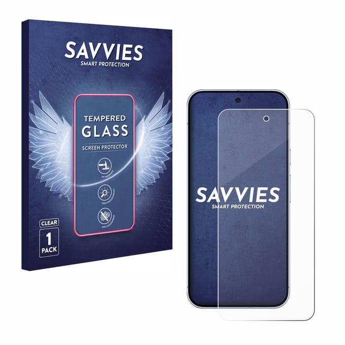 Savvies - Glas Screenprotector voor Google Pixel 10 Pro XL - Gehard Beschermglas 9H