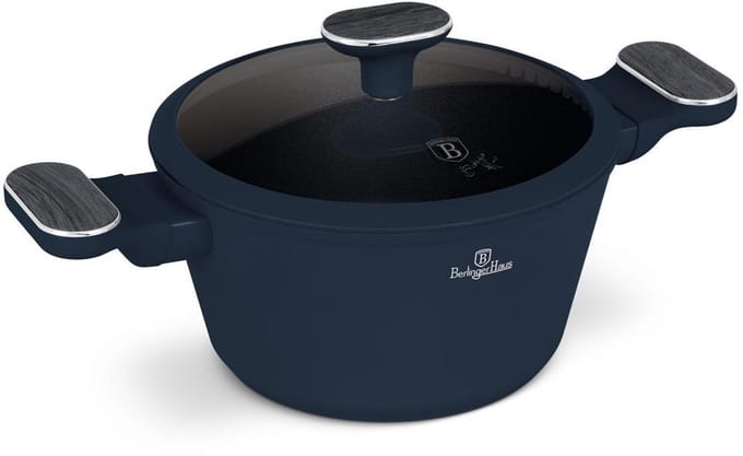 BerlingerHaus braadpan Deep Sea Ø20cm antiaanbaklaag inductie.