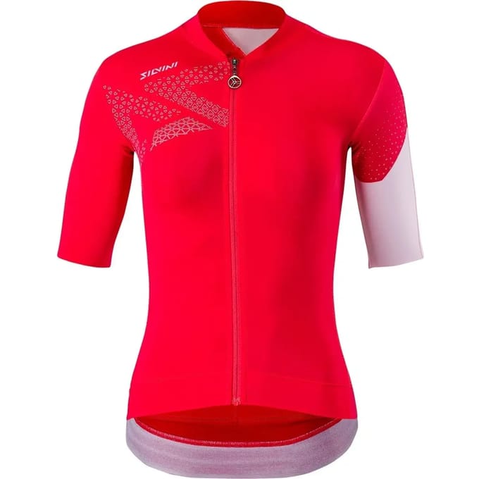 Silvini Rosalia Korte Mouw Wielertrui Roze XS Vrouw