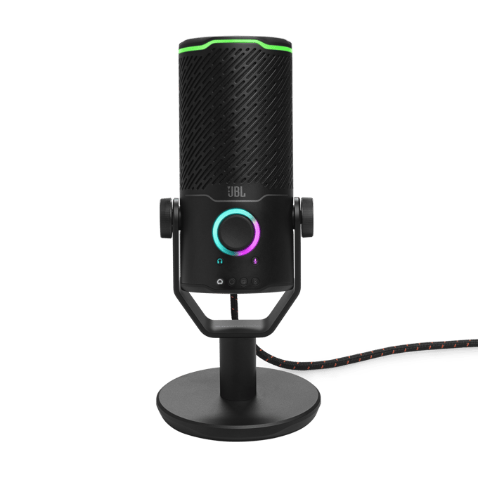 JBL Quantum Stream Studio - Condensator microfoon met USB-aansluiting - Zwart