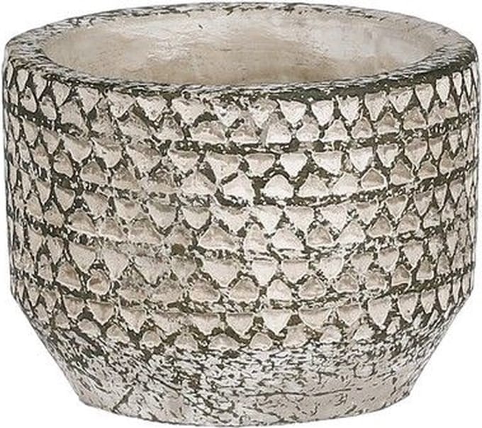 MICA DECORATIONS JACK BLOEMPOT - H6 X Ø8 CM - GROEN