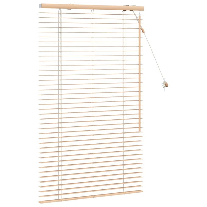 vidaXL - Venetiaanse - jaloezie - Eiken - Look - 85 - x - 130 - cm - 35 - mm