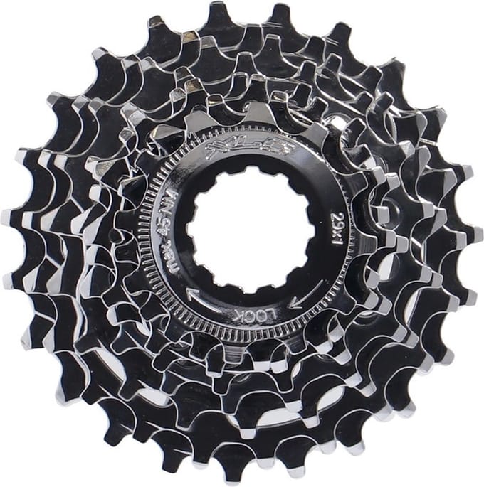 XLC 8 Speed Cassette - Shimano 16-25T - Staal - Zwart