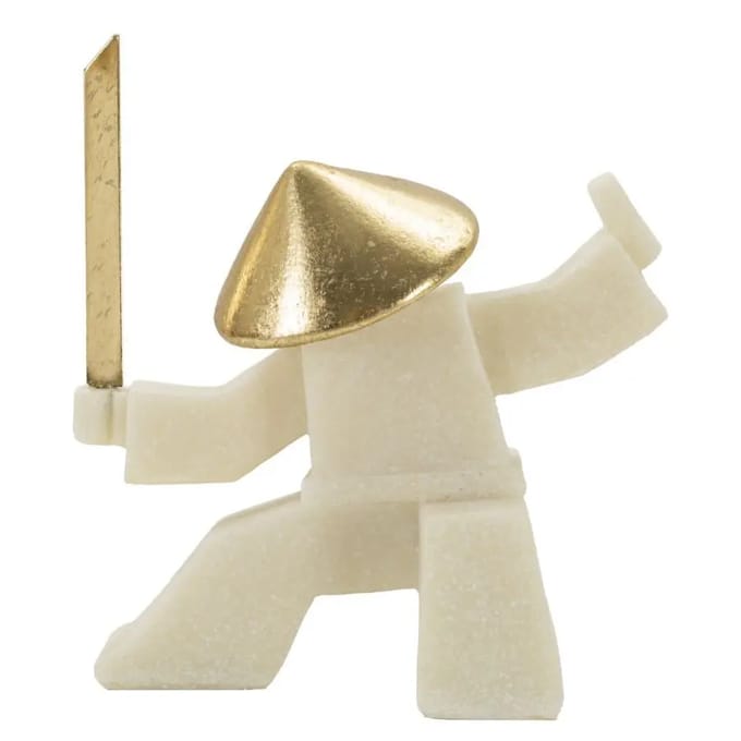 Decoratie Samurai Oda Quarzy -a 17×7,5×18,5 cm