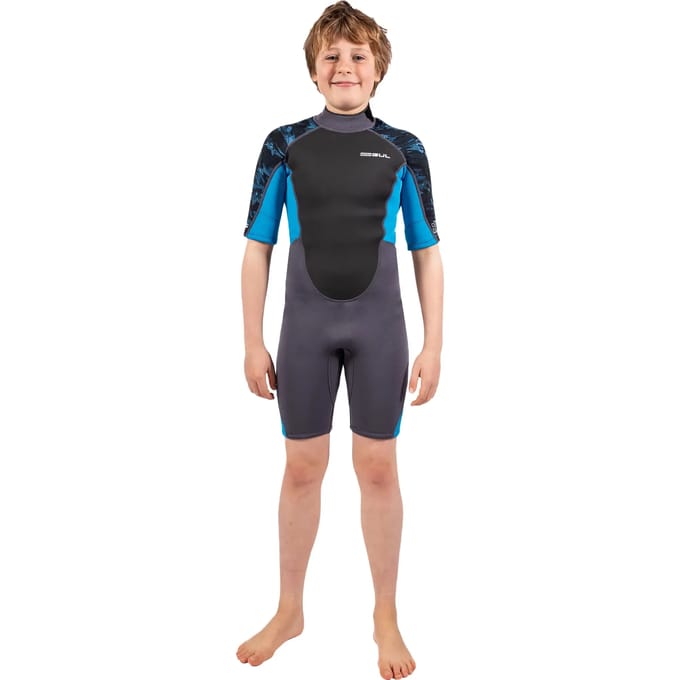 Shorty jumpsuit voor kinderen GUL 3/2 Response Back-Zip