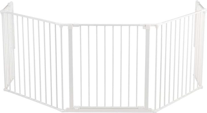 Babydan Flex XL Traphekje - Haardhekje - 90 - 278 cm - Schroefbevestiging - Wit