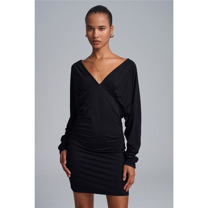 Bodycon Mini-jurk met Drapé